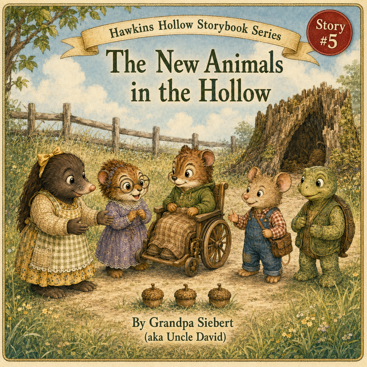 Cover image for The New Animals in the Hollow